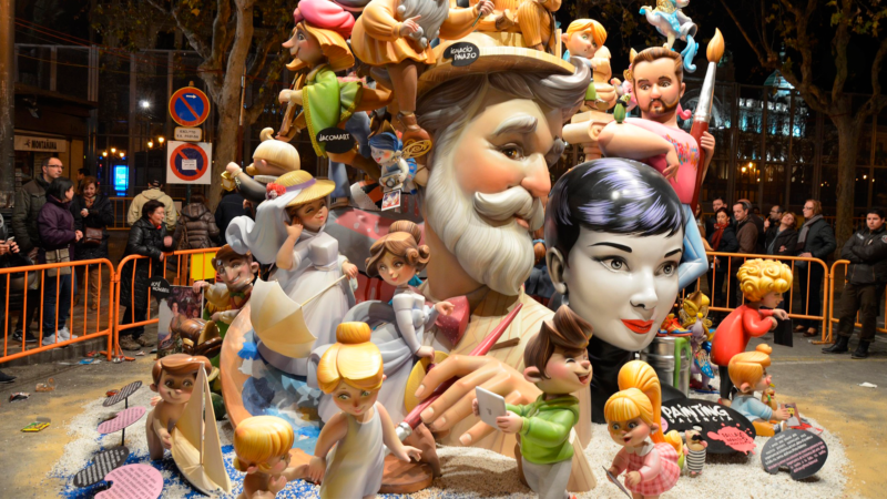 fallas in valencia